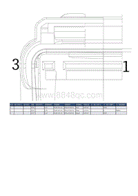 名爵MG ONE连接器-RB010 右后APA传感器 