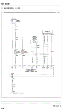 2013上汽名爵MG3电路图-11 发动机管理3-欧四