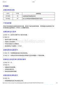 智己L7维修诊断-DTC排故-C1A02