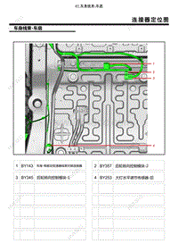 智己L7 电路图-41.车身线束-车底
