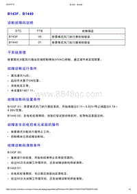 智己L7维修诊断-DTC排故-B143F B1440