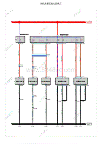 智己L7 电路图-S67.外部灯光-LED大灯