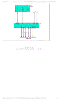 爱驰U5-T-BOX示意图-P3 B-CALL E-CALL开关