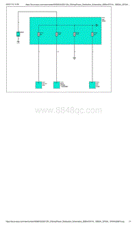 爱驰U5-电源分布示意图-P1 EF01A EF02A EF03A EF04A