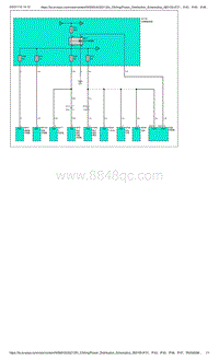 爱驰U5-电源分布示意图-P8 IF21 IF43 IF45 IF46 IF47 IR03