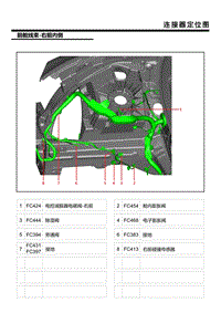 智己LS7电路图-8.前舱线束-右前内侧