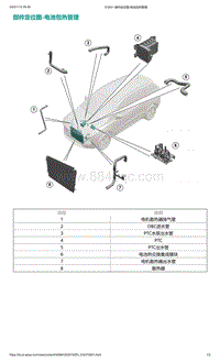 爱驰U5-部件定位图-电池包热管理