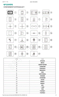 爱驰U5-电气元件符号