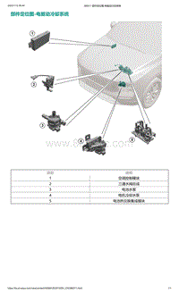 爱驰U5-部件定位图-电驱动冷却系统