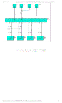 爱驰U5-安全气囊模块-安全气囊示意图-P2碰撞传感器