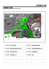 智己LS7电路图-6.前舱线束-左后侧
