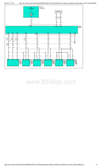 爱驰U5-自动泊车辅助示意图（GDCA）-P1前超声波传感器