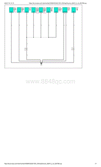 爱驰U5-搭铁分布示意图-P2 G001（2 of 2）