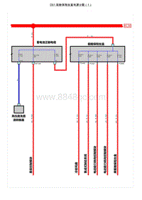 智己LS7电路图-D01.前舱保险丝盒电源分配（1）