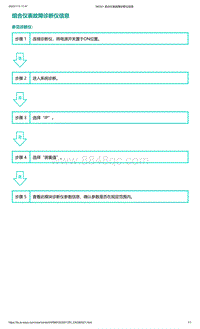 爱驰U5故障诊断-组合仪表故障诊断仪信息