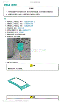 2022年爱驰U6-顶棚总成（玻璃顶）