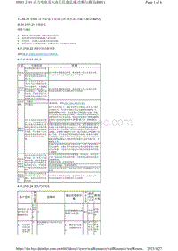 腾势X-05.01.2101 动力电池及电池包托盘总成-诊断与测试 BEV 