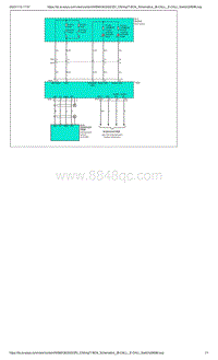 爱驰U6-T-BOX示意图-P2 B-CALL E-CALL开关