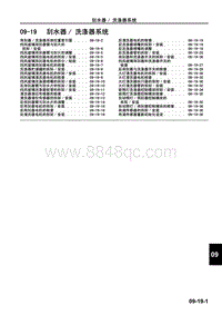 一汽马自达6睿翼-09-19 刮水器 洗涤器系统