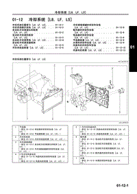 一汽马自达6睿翼-01-12 冷却系统 L8 LF L5 