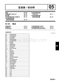 一汽马自达6睿翼-05 制动器和驱动桥