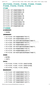 2022年爱驰U6故障诊断-DTC P132584 P132585 P132586 P13..