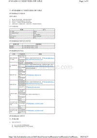 腾势X-07.03.6204 后门玻璃升降器-诊断与测试