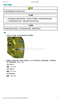 2022年爱驰U6-前车门调整