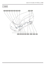 2023大通新途V70 电路图-4.5 底盘线束 
