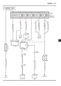 2021大通EUNIQ 6 PLUG IN电路图-5.1 电源分配（03 B1） 