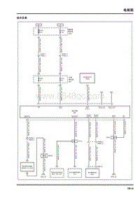 2022大通EV30电路图-组合仪表