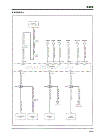 2022大通EV30电路图-车身控制系统2