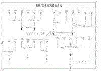 腾势D9电路图-前舱仪表线束搭铁系统