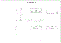 腾势D9电路图-充电口盖执行器