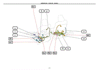 雷克萨斯RX200t-座椅配线和线束（右驾驶车型 前排座椅）