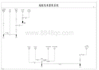 腾势D9电路图-地板线束搭铁系统