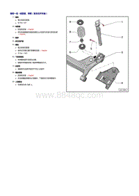 奥迪A3维修手册-减震器 弹簧