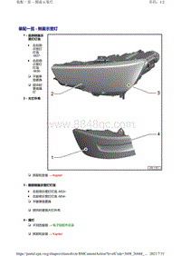 奥迪A4B9-装配一览 - 侧面示宽灯