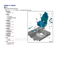 奥迪Q7维修手册-机械调节式前座椅