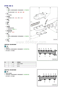 奥迪Q7车型3.0升TFSI发动机-排气岐管