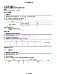 2021年东风日产启辰星-车门和锁-07-DTC电路诊断-后背门开启器开关