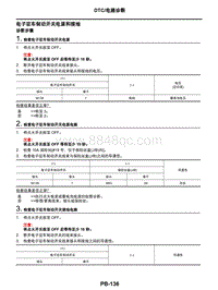 2021年东风日产启辰星-驻车制动系统-06-DTC电路诊断-电子驻车制动开关电源和接地