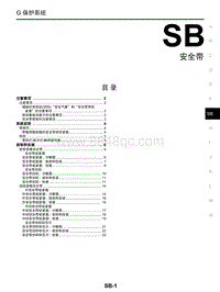 2021年东风日产启辰星-G保护系统-安全带