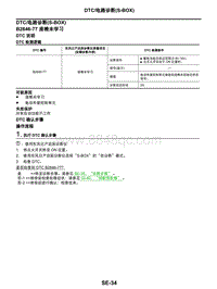 2021年东风日产启辰星-座椅-07-DTC电路诊断 S-BOX 