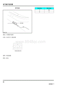 2009年上汽名爵MG6连接器-BY008