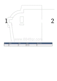 上汽名爵MG MG6电路图-PD005 右前车门PEPS天线 