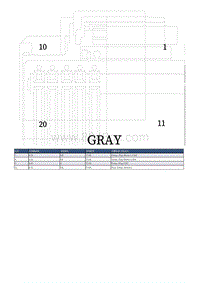 上汽名爵MG MG6电路图-FA093 空调控制模块-J4 