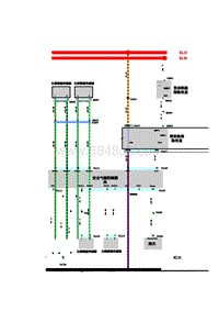 2017年上汽名爵MG插电混动电路图-S34-被动安全约束系统 1 