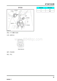 2009年上汽名爵MG6连接器-BY030