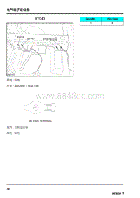 2009年上汽名爵MG6连接器-BY043